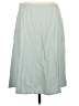 Requirements Solid Teal Casual Skirt Size 8 - photo 2