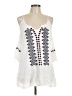 Exist 100% Viscose White Sleeveless Blouse Size L - photo 1