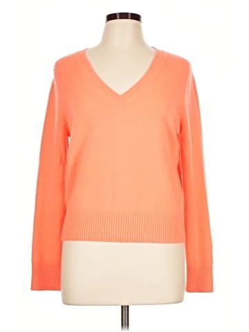 White + Warren Cashmere Pullover Sweater (view 1)