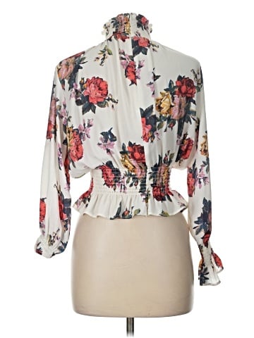 Shinestar 3/4 Sleeve Blouse (view 2)