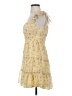 No Comment Paisley Yellow Cocktail Dress Size S - photo 5