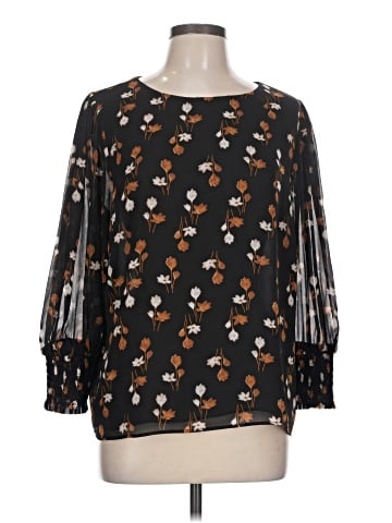 Ann Taylor Factory 3/4 Sleeve Blouse (view 1)