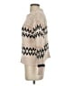 Skies Are Blue Chevron-herringbone Tan Pullover Sweater Size XS - photo 5