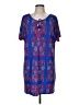 Tigerlily Blue Short Sleeve Blouse Size M - photo 1