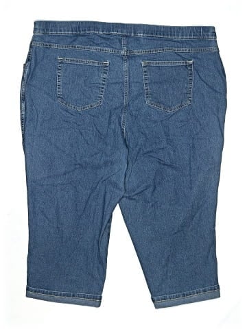 Just My Size Denim Shorts (view 2)