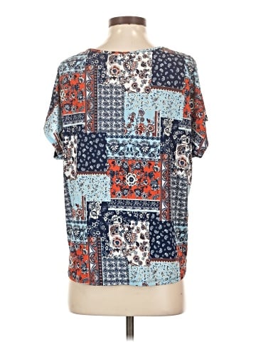 Lavish Short Sleeve Blouse (view 2)