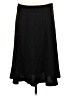Alfani Solid Black Formal Skirt Size 12 - photo 1