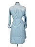 Seraphine 100% Cotton Blue Trenchcoat Size 4 Maternity - photo 2