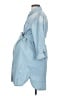 Seraphine 100% Cotton Blue Trenchcoat Size 4 Maternity - photo 5