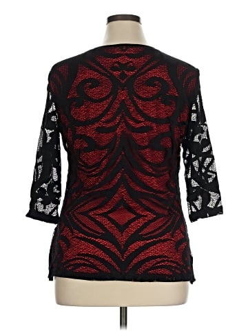 Bisou Bisou 3/4 Sleeve Top (view 2)