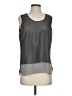 T Tahari Gray Tank Top Size S - photo 1