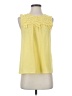Mine Yellow Sleeveless Blouse Size S - photo 1