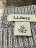 L.L.Bean Chevron-herringbone Gray Pullover Sweater Size XL - photo 7