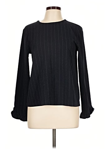Ganni Long Sleeve Blouse (view 1)