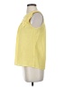 Mine Yellow Sleeveless Blouse Size S - photo 5