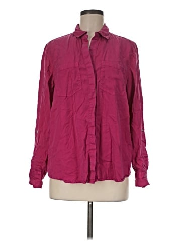 DKNY Jeans Long Sleeve Blouse (view 1)