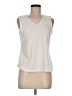 Kasper Ivory Sleeveless Blouse Size M - photo 1