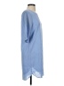 Everly 100% Polyester Solid Blue Casual Dress Size S - photo 4