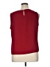 Elementz 100% Polyester Burgundy Sleeveless Blouse Size 1X - photo 2