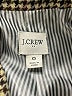 J.Crew Factory Store Houndstooth Gold Wool Blazer Size 0 - photo 6