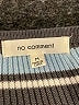 No Comment Stripes Blue Casual Dress Size M - photo 7
