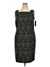 Connected Apparel 100% Polyester Black Cocktail Dress Size 18 - photo 1