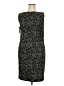 Connected Apparel 100% Polyester Black Cocktail Dress Size 18 - photo 2