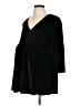Gap - Maternity Black Casual Dress Size Lg Maternity - photo 1