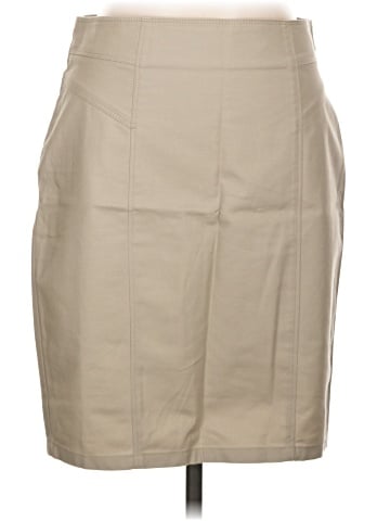 Ann Taylor Factory Faux Leather Skirt (view 1)