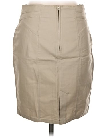 Ann Taylor Factory Faux Leather Skirt (view 2)