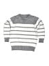 Unbranded Stripes Gray Pullover Sweater Size 90 cm / US 12-24 MO - photo 1
