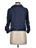 Unbranded Blue 3/4 Sleeve Button-Down Shirt Size M (estimated) - photo 2