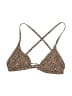 Xhilaration Animal Print Brown Swimsuit Top Size S - photo 1