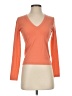 Theory Orange Long Sleeve Top Size S - photo 1
