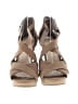 Jessica Simpson 100% Leather Tan Wedges Size 6 1/2 - photo 2