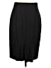 Classiques Entier Solid Black Formal Skirt Size 8 - photo 2
