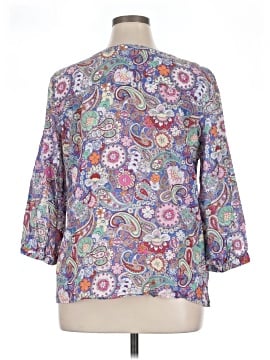 Talbots 3/4 Sleeve Blouse (view 2)