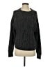 Free People Chevron-herringbone Gray Pullover Sweater Size S - photo 1