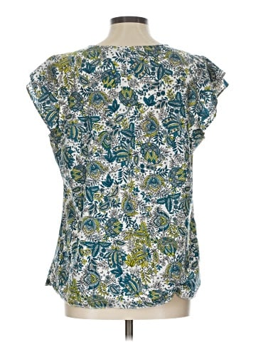 Ann Taylor Factory Short Sleeve Blouse (view 2)