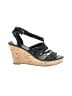 Curfew Black Wedges Size 9 - photo 1