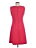Just... Taylor 100% Polyester Solid Red Casual Dress Size 8 - photo 2