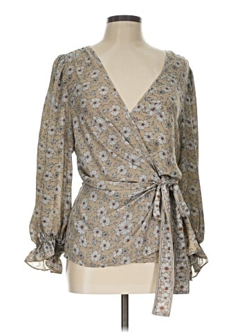 Max Studio 3/4 Sleeve Blouse (view 1)