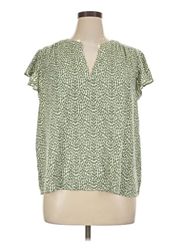 Vineyard Vines Short Sleeve Blouse (view 1)