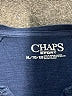 Chaps 100% Cotton Blue 3/4 Sleeve Top Size XL - photo 7