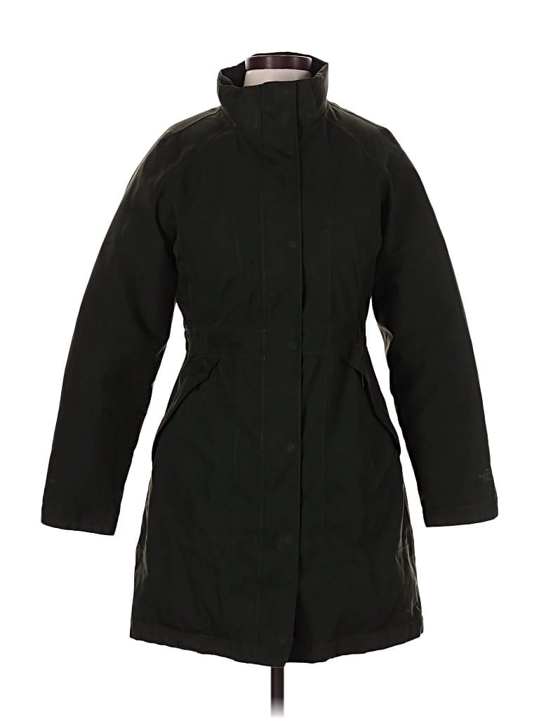 Pre-owned The North Face Raincoat In Black