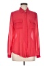 Love 21 100% Polyester Color Block Red Long Sleeve Blouse Size M - photo 1