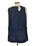 Neiman Marcus Blue Sleeveless Blouse Size L - photo 2