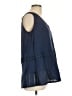 Neiman Marcus Blue Sleeveless Blouse Size L - photo 4
