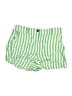 J.Crew 100% Linen Stripes Green Shorts Size S - photo 1