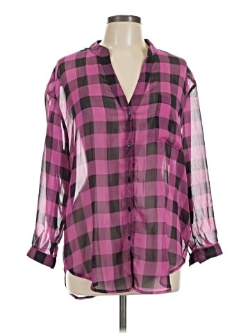 Xhilaration Long Sleeve Blouse (view 1)